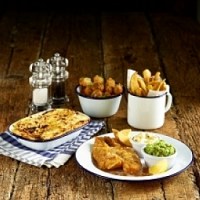 Enamel Plate, Pie Dish, Bowl & Cup